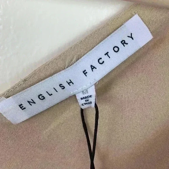 🆕nwt English Factory slip dress size M - Picture 11 of 11